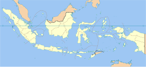 Golan på en karta över Indonesien