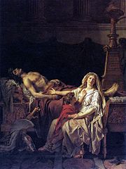 David, la Douleur d'Andromaque, 1783, École nationale des beaux-arts