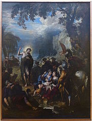 La Prédication de saint Jean-Baptiste, Joseph Parrocel (1693).