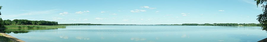 Vue panoramique du lac Köyliönjärvi