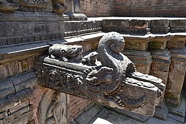 Stone spout of Layaku Hiti in Bhaktapur