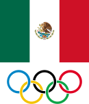 Écusson de l'Équipe du Mexique olympique