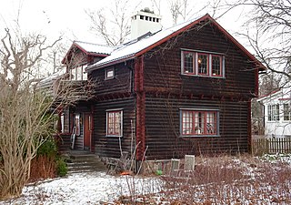 Villa Nackanäsvägen 13, byggår 1932.