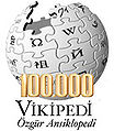 100 000 articles on the Turkish Wikipedia (2008)