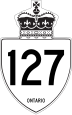Highway 127 marker