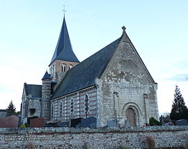 Notre-Dame church in Osmoy