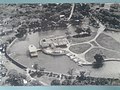 Vue aérienne du parc zoologique et botanique Bararida en 1967.