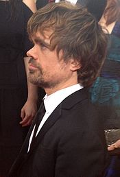 A photograph of Dinklage attending the 69th Annual Golden Globes Awards in 2012