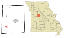 Location of Green Ridge, Missouri