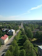 Pieksämäki vue du château d'eau.