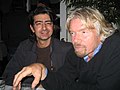 Pierre Omidyar und Richard Branson