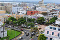 View of the square from San Cristobal Castle.