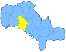 Location in the Podolia Governorate