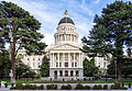 Image 4 California State Capitol Photograph credit: Andre m The California State Capitol, located in Sacramento, is the seat of the California government. The building houses the chambers of the California State Legislature, comprising the Assembly and the Senate, along with the office of the governor of California. The Neoclassical structure was designed by Reuben S. Clark and completed between 1861 and 1874. The California State Capitol Museum is housed on its grounds. More selected pictures