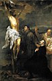 Anthonis van Dyck, Francesco Orero in adorazione del Crocifisso