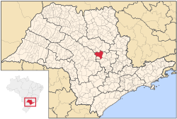 Location in São Paulo state