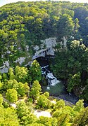 Reculée et cascade de la source du Lison