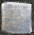 Stolperstein für einen Romm (Thieboldsgasse 9)