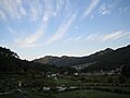 Tanjō Mountains early in the morning (October 2008)