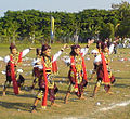 Tari Remo (Remo Dance) was performed at the 45th anniversary of ITS