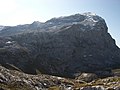 Tilisunafürggli (2249 m ü. M.), Übergang östlich der Sulzfluh mit der Weißplatte (2630 m)