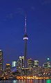 Image 7The CN Tower, located in downtown Toronto, Ontario, Canada, is a communications and observation tower standing 553.3 metres (1,815 ft) tall.