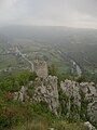 Les ruines de la forteresse de Greben