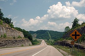 AA Hwy/KY 10 in Greenup County, Kentucky
