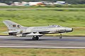 Chengdu F-7 MB fighter aircraft of Bangladesh Air Force