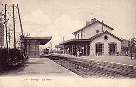 La gare de Bondy.