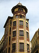 Edificio de viviendas de Sagasta 5 (1925), Málaga.