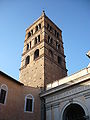 Campanile di una chiesa a Tivoli