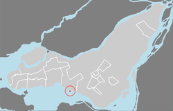 Location within Montreal region