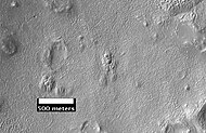 Close-up of surface in Argyre quadrangle, as seen by HiRISE, under the HiWish program. Image is located in Nereidum Montes.