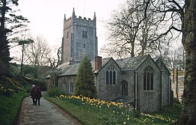 L'église paroissiale.