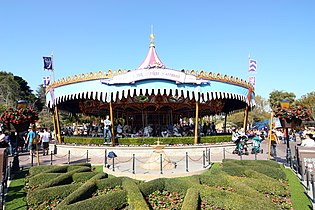 King Arthur Carrousel Fantasyland, Disneyland, Anaheim, California (new version).