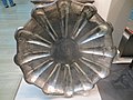 Silver fluted bowl from the treasure