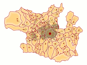 Localisation de Zone Rurale Sud-Ouestde Vitoria-Gasteiz