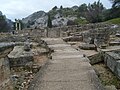 Strada romana a Glanum.