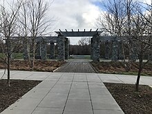 entrance to a park