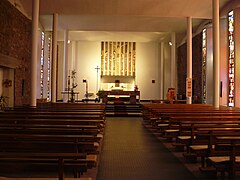 La nef de l'église.