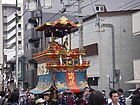 筒井町天王祭の神皇車 （2012年6月）