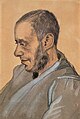 Portrait of Jozef Blok (bookseller), watercolor, 1882, Van Gogh Museum, Amsterdam (F993)