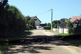 Entrée du village.