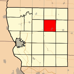 Location in Adams County