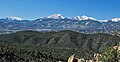 Mt. Ouray centered on skyline