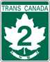 Route 2 marker