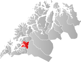 Salangen – Mappa