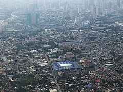 Pasig City from air