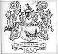 Mayor Pieter Schuyler's coat of arms